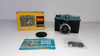 Vintage Diana Camera No.  151 120 Roll Film Camera Lens Cap And Strap