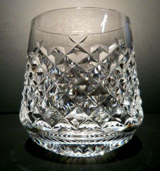 Vintage Waterford Crystal Alana (1952 -) Roly Poly Old Fashion 3 1/2 "