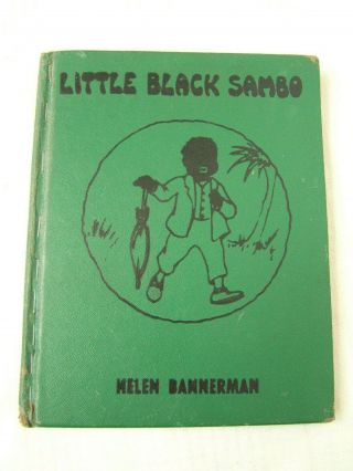 Little Black Sambo Helen Bannerman 1955 Platt & Munk Co Illustrations Eulalie