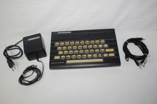 Vintage - Computer Timex Tc 2048 - With Power Supply - Made In Portugal