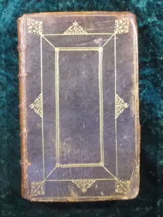 Fine Black Crushed Contemporary Morocco Leather Bound Common Prayer 1691