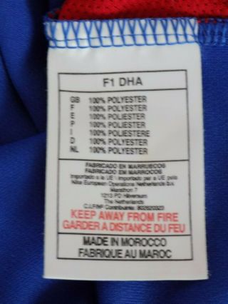 2001 2002 FC Rangers Nike Home Football Soccer Jersey Shirt Vintage L 8