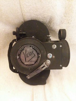 Victor Cine Camera Model 3 Turret Body 16mm Classic Movie Camera -
