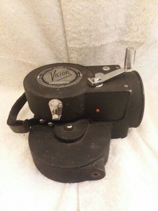 Victor Cine Camera Model 3 Turret Body 16mm Classic Movie Camera - 4
