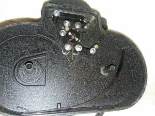 Victor Cine Camera Model 3 Turret Body 16mm Classic Movie Camera - 7