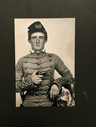 1858 George A.  Custer,  USMA West Point,  Cadet Register,  Civil War General 6