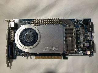 NVIDIA GeForce 6800 Video Card AGP 8x ASUS V9999GE LED Gamers Edition 2