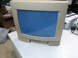 Apple Color Plus 14  Display 1995 M4222 Vintage Computer Monitor Repair