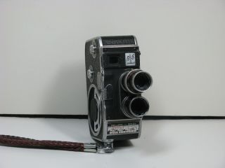 Vintage Paillard - Bolex B8 Camera - 2 Yvar Lenses - All Dials & Knobs Work