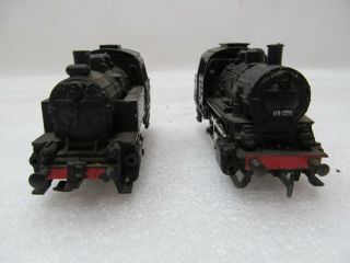 2 Vintage Marklin HO Scale Steam Locomotive Engines Made in Germany. 2