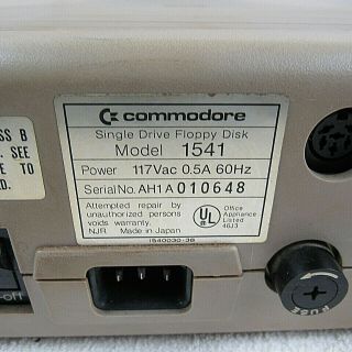 Commodore 64 1541 Floppy Disk Drive 8