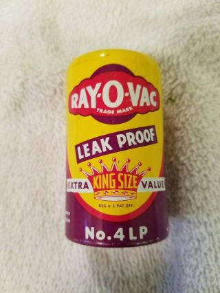 Vintage D Cell Battery - Ray O Vac King Size