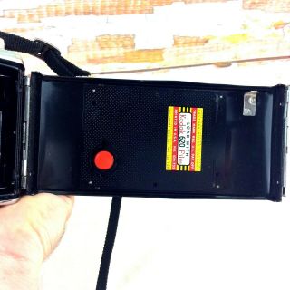 Vintage Eastman Kodak Tourist Camera Kodet 86mm f/12.  5 Lens Flash Kodon Shutter 8