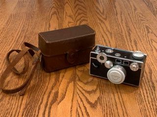 Vintage Argus C - 3 Rangefinder Camera - The Brick & Leather Case - 50mm F/3 Lens
