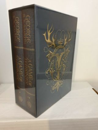 Folio Society A Game Of Thrones 1st First Printing George R.  R.  Martin