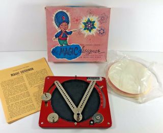 Vintage Hoot Nanny The Magic Designer Complete W/ Instructions Spirograph
