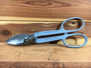 Vintage Wiss A - 11 Straight Pattern Snips - 9 - 3/4 " - Usa