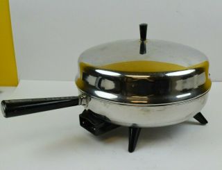 Vintage Farberware Skillet 310 - B 12 " Electric Fry Frying Pan Dome Lid