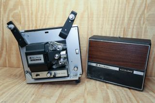 Vintage Bell & Howell Autoload 8mm Projector With Case &