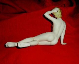 Vintage Nude Figurine Pin Up Girl Marilyn Monroe 1950 ' s OOAK 4
