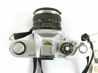 Vintage Canon TLb 50/1.  8 35mm Camera w/Original Box & Instructions 6