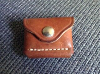 Ammo Pouch Leather Vintage Bianchi