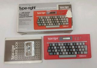 Vtech Type - Right Interactive Teaching Typing Educational Keyboard 1985 Vintage 5