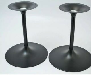 Bose 901 Black Tulip Speaker Stands Only - - Mid Century Modern