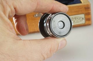 Vintage OLYMPUS FH TOKYO Condenser Lens with P010x PO10X Eyepiece Wood Case 3