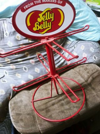 Jelly Belly rotating Display Rack Stand vintage 2