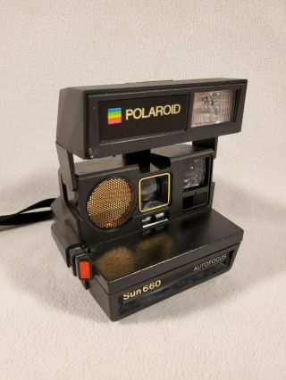 Polaroid Sun 660 Autofocus Instant Film Camera -