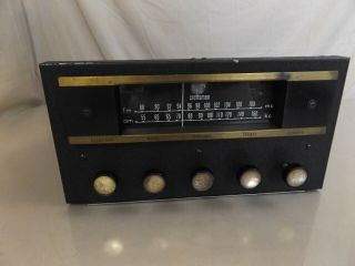 Vintage Craftsmen 800 Am Fm Tube Radio Tuner Pre Amplifier
