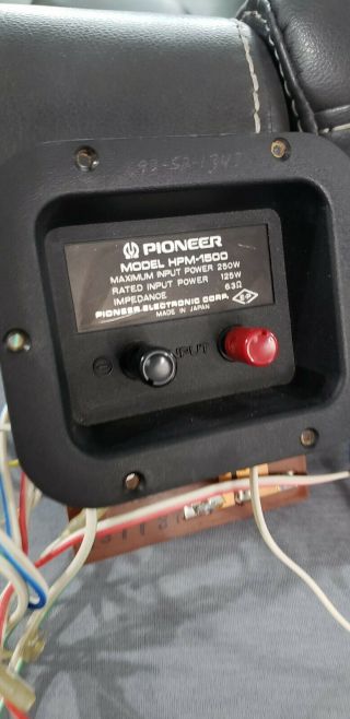 Pair Pioneer HPM - 1500 Crossovers 2