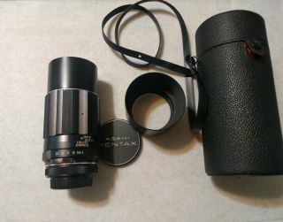 Vintage Takumar 1:4/200 Lens For Pentax Asashi Camera