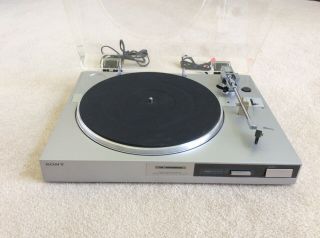 Sony Ps - Lx310 Direct Drive Vintage Turntable With Crtofon Omp 20 Cartridge