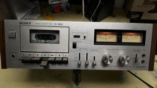 Sony Tc - 188sd Tapecorder Stereo Cassette Deck Tape Player Vintage Retro
