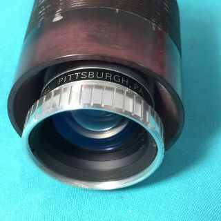 BUHL Optical 12.  5mm 1/2 INCH.  500” f/1.  4 16mm Projector Lens 812 - 410 w/ Barrel 3