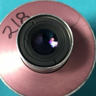 BUHL Optical 12.  5mm 1/2 INCH.  500” f/1.  4 16mm Projector Lens 812 - 410 w/ Barrel 8