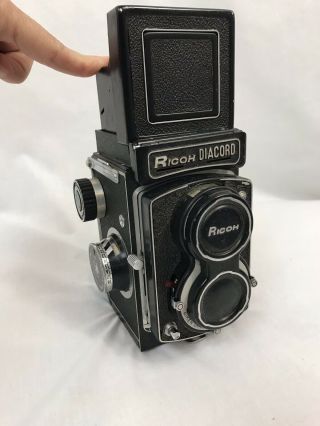 Vintage Ricoh Diacord TLR 120 Camera,  For Display 2