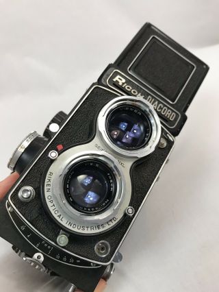 Vintage Ricoh Diacord TLR 120 Camera,  For Display 6