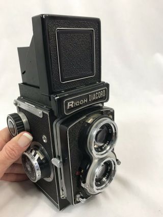 Vintage Ricoh Diacord TLR 120 Camera,  For Display 8