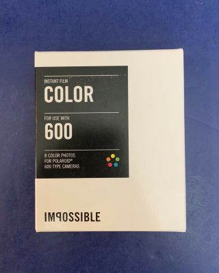 Impossible Poloroid 600 - Type Camera Color Instant Film