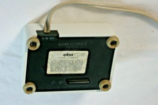Vintage Elna 62C Power Foot Pedal Cord Speed Controller Light Blue 5