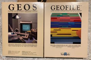 Geos And Geofile By Berkely Softworks For Commodore 64 / 128,