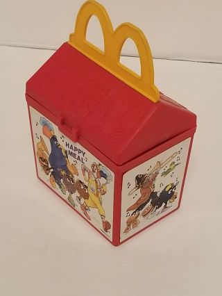 Vintage 1989 Fisher Price McDonalds Happy Meal Lunch Container Plastic Box 2