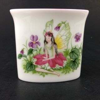 Vintage Royal Worcester Posy Planter Vase Enchantment Fairy Fairies Made England