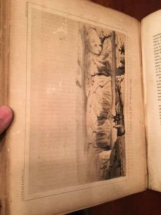 RARE 1856 Explorations Surveys,  Southern California Railroad PLATES MAPS Fossils 3