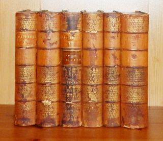 1819 P Virgilii Maronis Opera Omnia 6 Vols 70,  Plates Heyne Delphin Classics