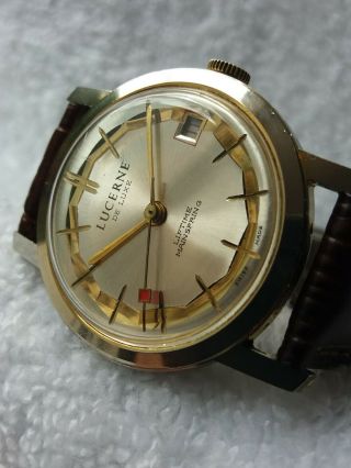 Vintage Lucerne De Luxe Watch