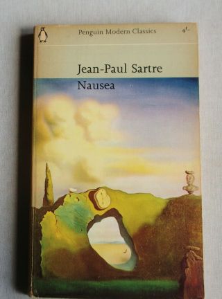 Jean Paul Sartre Nausea Penguin 1966 Pb
